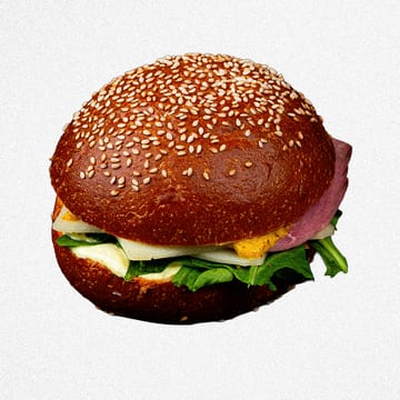 Brioche Jambon Sandviç